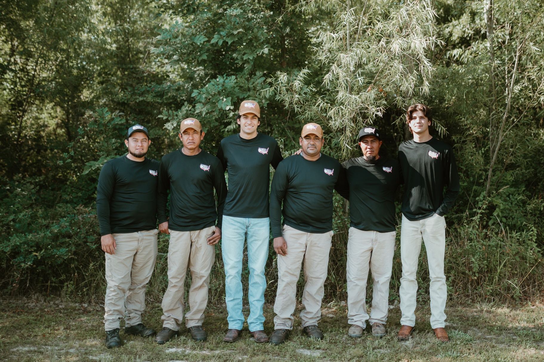 Pinestraw America full crew portrait